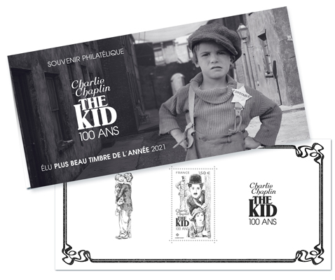 Bloc Souvenir - Charlie Chaplin - The Kid